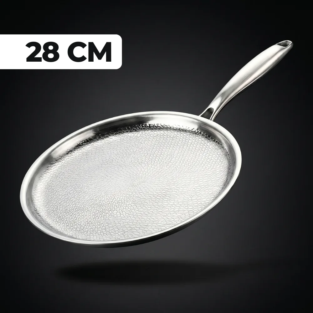 Crêpière 100% Titane Pur (28 cm) — TITANOX®